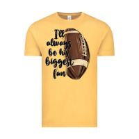 Vintage Mustard i ll always be his biggest fan Vintage Tee - MaliasSmallBusiness