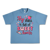 Pebble Blue my class is full of sweet hearts Urban Heavy Tee - MaliasSmallBusiness