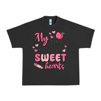 Pigment Black my class is full of sweet hearts Urban Heavy Tee - MaliasSmallBusiness