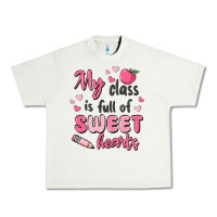Pistachio my class is full of sweet hearts Urban Heavy Tee - MaliasSmallBusiness