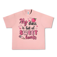 Salmon my class is full of sweet hearts Urban Heavy Tee - MaliasSmallBusiness