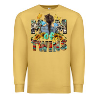 Antique Gold mom of twins boys mother's day Premium Sweatshirt - CowGirlArtShop