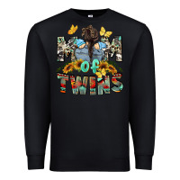 Black mom of twins boys mother's day Premium Sweatshirt - CowGirlArtShop