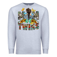 Heather Grey mom of twins boys mother's day Premium Sweatshirt - CowGirlArtShop