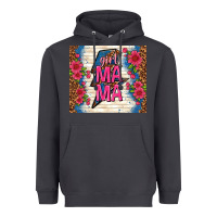 Smoke girl mama thunder with flowers Heavyweight Hoodie - TumblerDesignByShophia