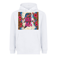 White girl mama thunder with flowers Heavyweight Hoodie - TumblerDesignByShophia