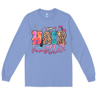Colony Blue hair hustler Long Sleeve Tee - MaliasSmallBusiness