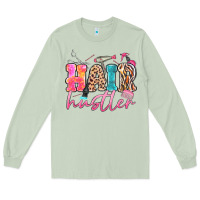 Matcha hair hustler Long Sleeve Tee - MaliasSmallBusiness