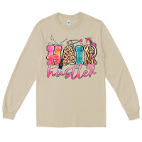 Mushroom hair hustler Long Sleeve Tee - MaliasSmallBusiness