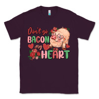 Plum don't go bacon my heart Classic Tee - MaliasSmallBusiness