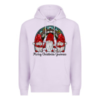 Lilac merry Christmas Gnomes Rainbow Premium Hoodie - JahusDesignShop