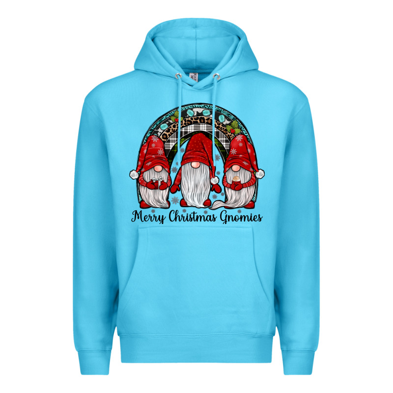 Merry Christmas Gnomes Rainbow Premium Hoodie by JahusDesignShop | Teevron