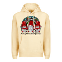 Pina Colada merry Christmas Gnomes Rainbow Premium Hoodie - JahusDesignShop