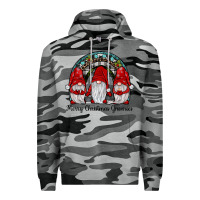 Slate Camo merry Christmas Gnomes Rainbow Premium Hoodie - JahusDesignShop