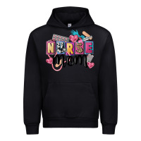Black nurse mom Urban Hoodie - FaDigitalArtStudio