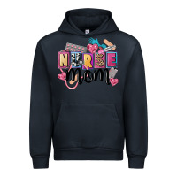 Navy nurse mom Urban Hoodie - FaDigitalArtStudio