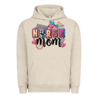Pigment French Oak nurse mom Urban Hoodie - FaDigitalArtStudio