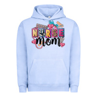 Pigment Grape Ice nurse mom Urban Hoodie - FaDigitalArtStudio