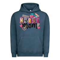 Pigment Midnight Navy nurse mom Urban Hoodie - FaDigitalArtStudio