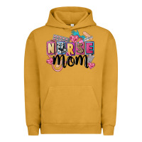 Pigment Peanut Butter nurse mom Urban Hoodie - FaDigitalArtStudio