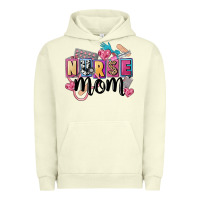 Pigment Pistachio nurse mom Urban Hoodie - FaDigitalArtStudio