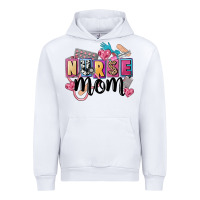White nurse mom Urban Hoodie - FaDigitalArtStudio