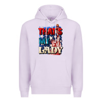 Lilac thats my lady 4th of july Premium Hoodie - CowGirlArtShop