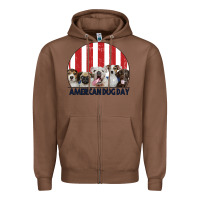 Chestnut American Dog Day Zipper Hoodie - Bettercallsaul