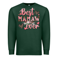 Sports Green best mamaw ever mother's day Premium Sweatshirt - CowGirlArtShop