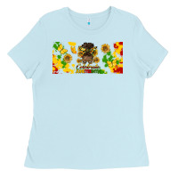 Baby Blue celebrate juneteenth libbey glass Ladies Tee - HRA Design Shop