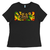 Black celebrate juneteenth libbey glass Ladies Tee - HRA Design Shop