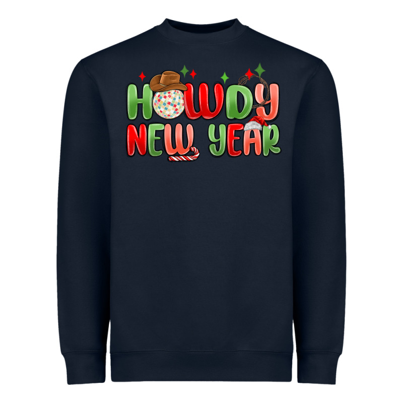 Howdy New Year Heavyweight Sweatshirt by MaliasSmallBusiness | Teevron