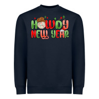 Navy howdy new year Heavyweight Sweatshirt - MaliasSmallBusiness