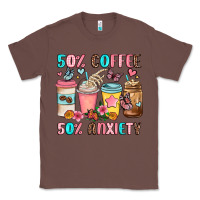 Chestnut half teacher half coffee Classic Tee - JahusDesignShop