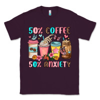 Plum half teacher half coffee Classic Tee - JahusDesignShop