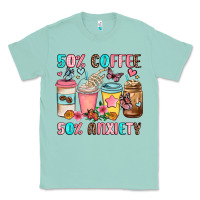 Seafoam half teacher half coffee Classic Tee - JahusDesignShop