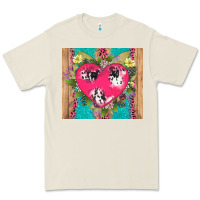 V.d Cow And Heart Premium Tee | Teevron