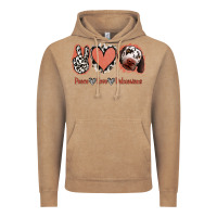 Vintage Coffee Peace Love Dalmatians Vintage Hoodie - Jasminsmagicworld
