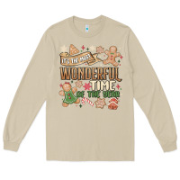 Mushroom wonderful time Long Sleeve Tee - MaliasSmallBusiness