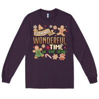 Plum wonderful time Long Sleeve Tee - MaliasSmallBusiness