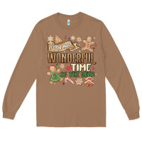 Toasted Coconut wonderful time Long Sleeve Tee - MaliasSmallBusiness