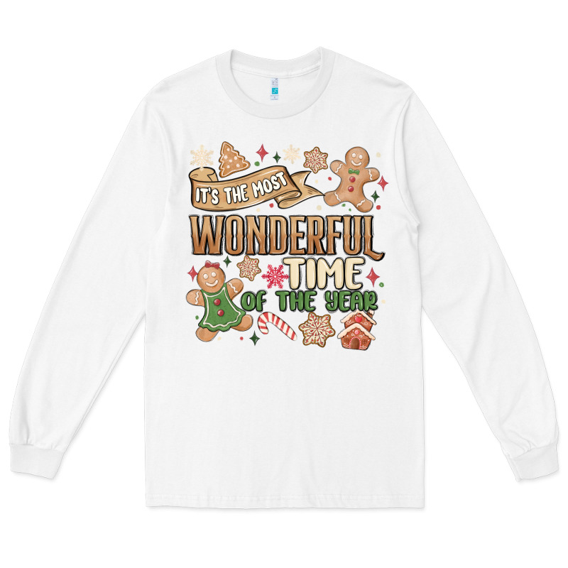 Wonderful Time Long Sleeve Tee by MaliasSmallBusiness | Teevron