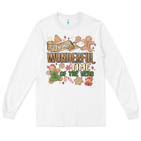 White wonderful time Long Sleeve Tee - MaliasSmallBusiness