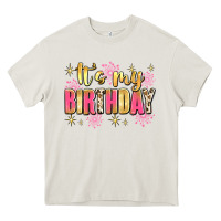 Cream it's my birthday Heavy Core Tee - JahusDesignShop