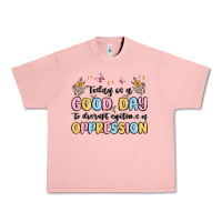 Salmon today is a good day to disrupt systems of oppressi Urban Heavy Tee - MaliasSmallBusiness