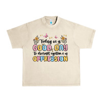 Sandshell today is a good day to disrupt systems of oppressi Urban Heavy Tee - MaliasSmallBusiness