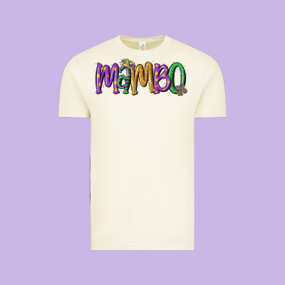 Mardi Gras Mambo Vintage Tee Designed By Maliassmallbusiness