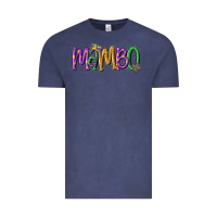 Vintage Denim mardi gras mambo Vintage Tee - MaliasSmallBusiness