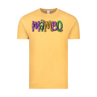 Vintage Mustard mardi gras mambo Vintage Tee - MaliasSmallBusiness