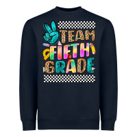 Navy team fifth grade Heavyweight Sweatshirt - NancyCooperArtShop